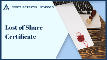 lost of share certificate